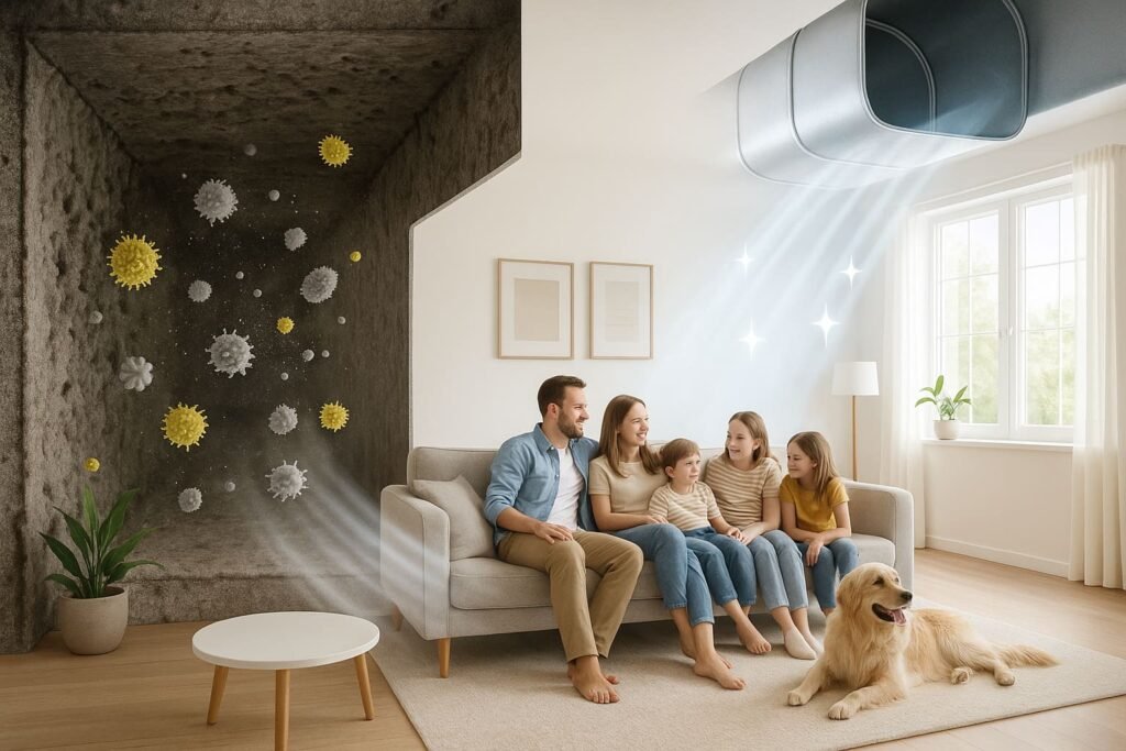 Regular Duct Spring Tx. Cleaning