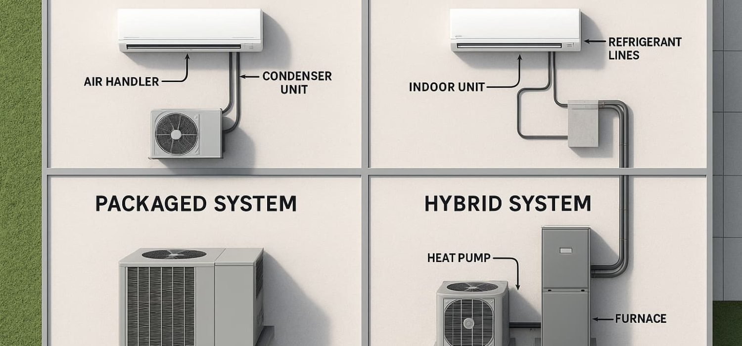 Different Types of HVAC Systems for Homes